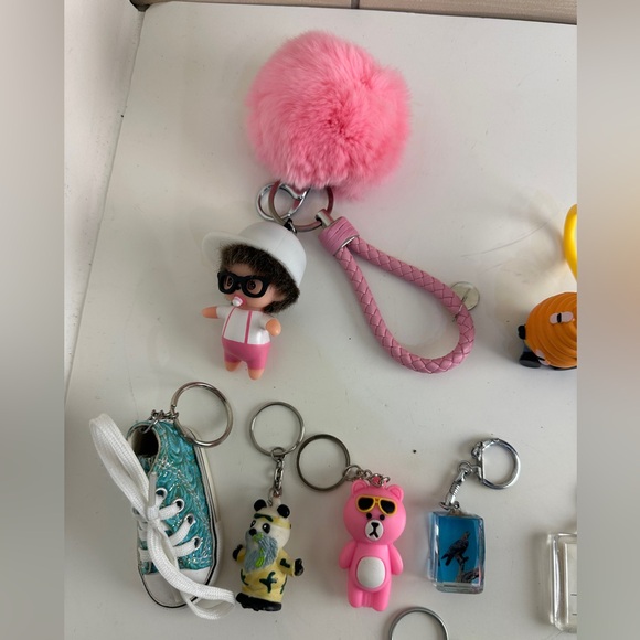 Assorted Kids Toy Keychains Set - Picture 4 of 11